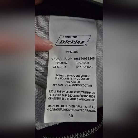 Dickies Men's Flex Work Shorts - Black Or Tan, Price Is For 1 - Picture 8 of 11